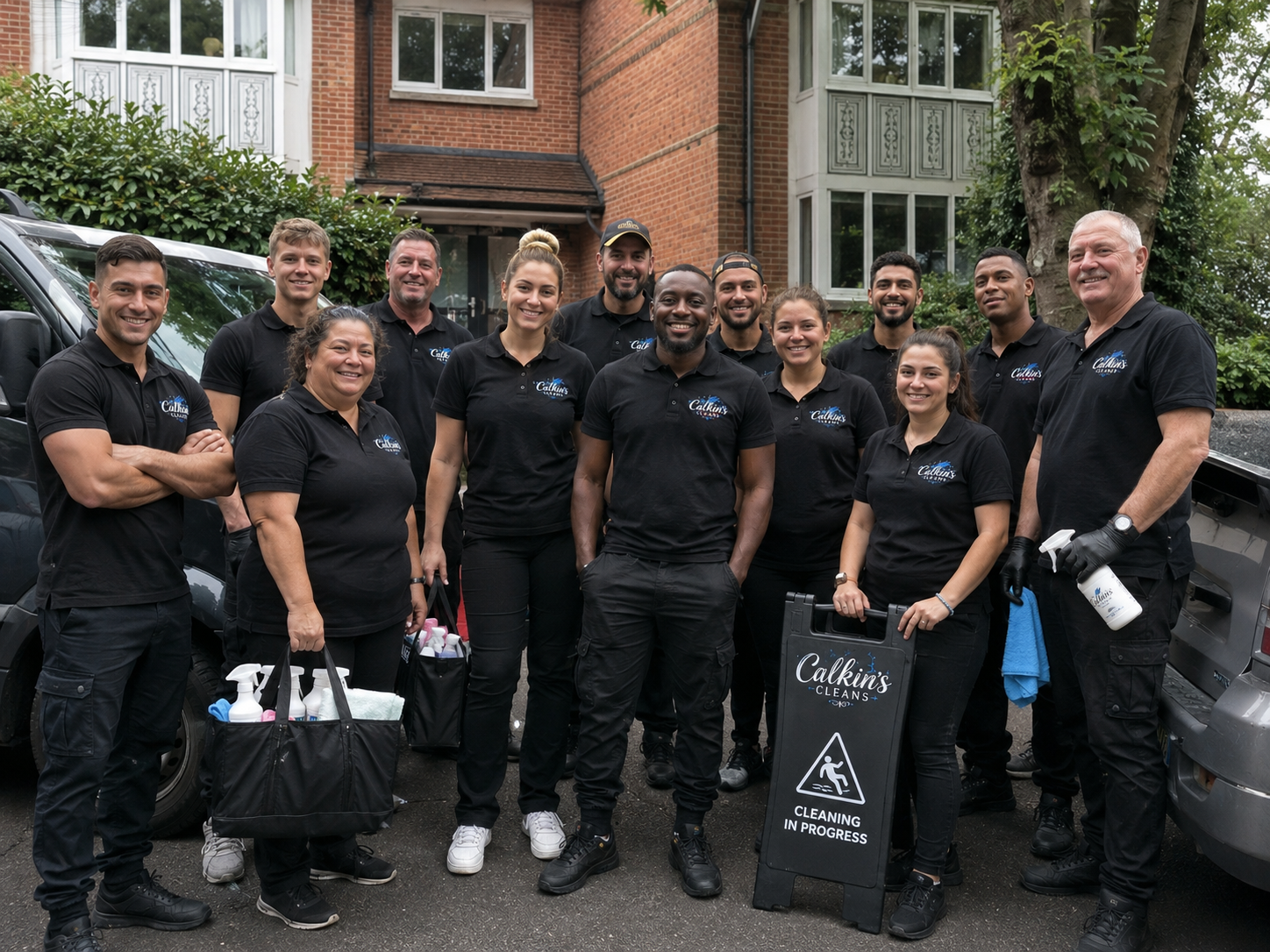 Calkin's Cleans team